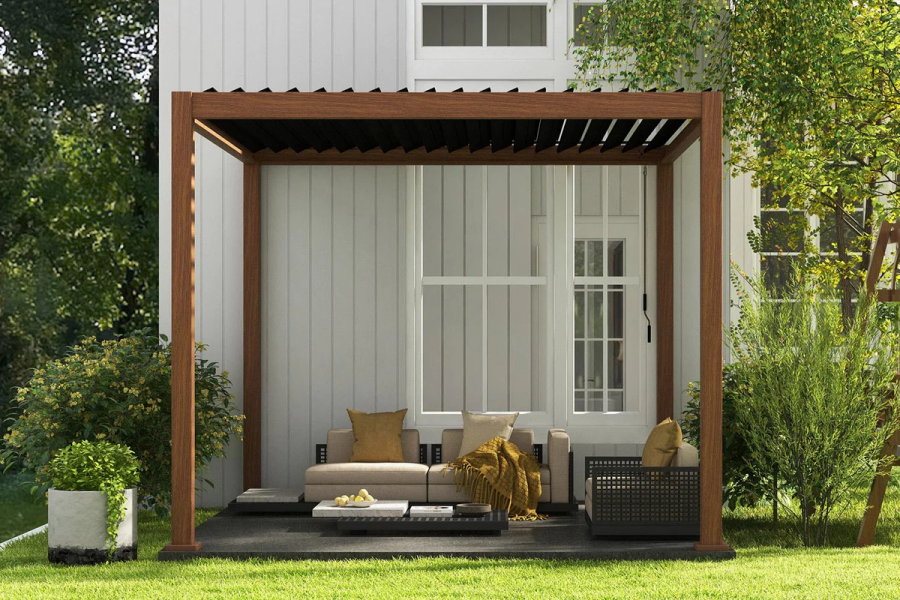 Enhancing Your Outdoor Living with an Oak Garden Pergola