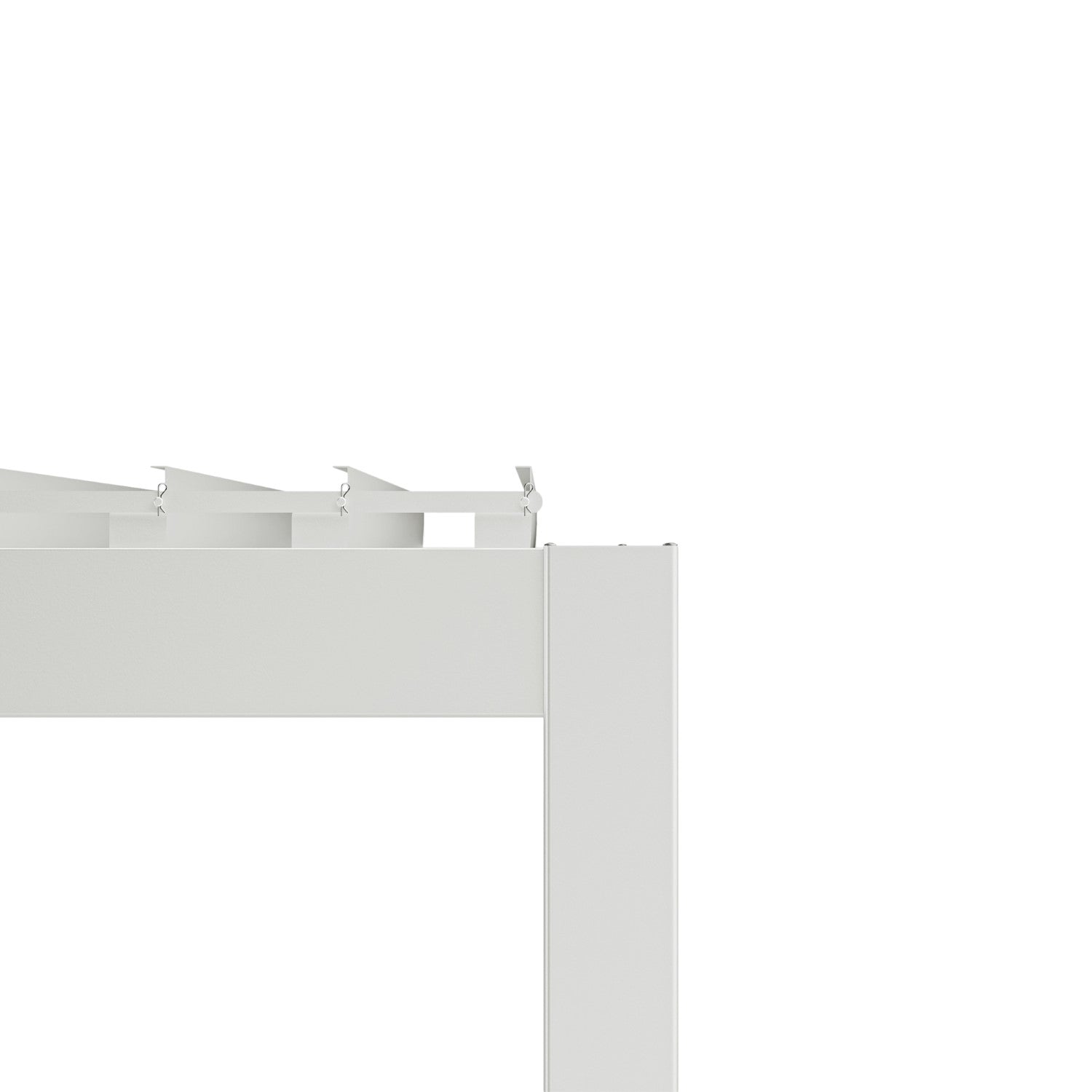 MIRADOR 111DA 10'x13' WHITE PERGOLA