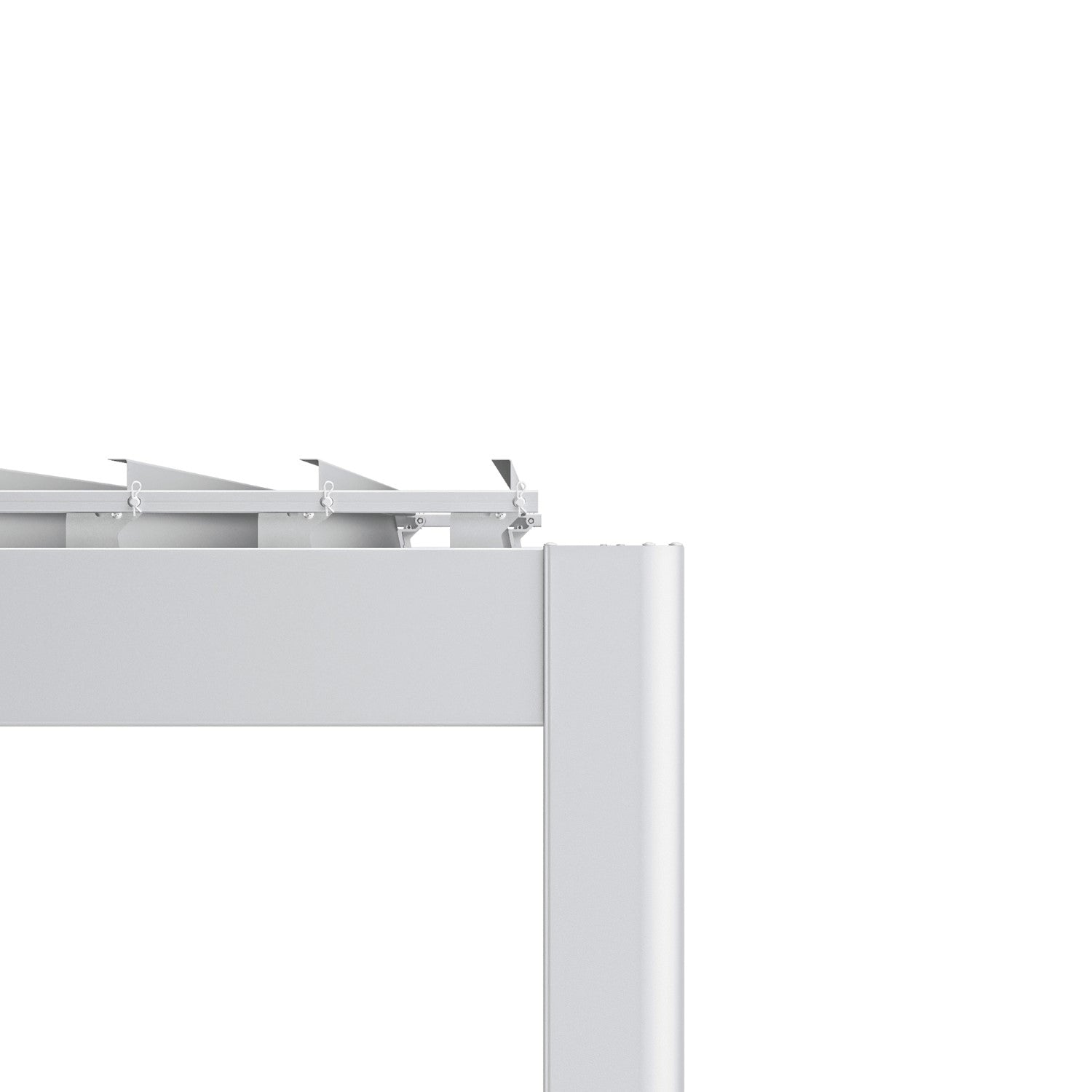 MIRADOR 111S 10'x20' WHITE PERGOLA