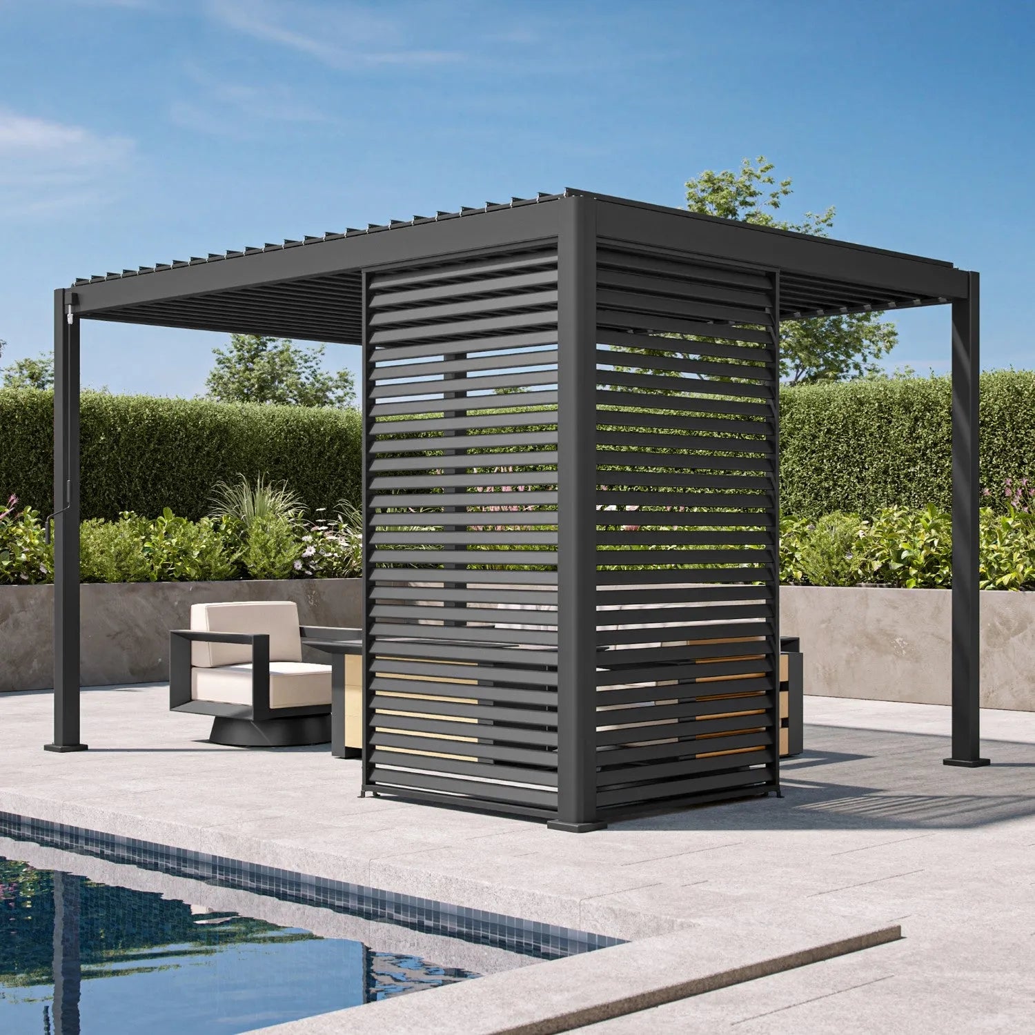 111 Accessory - 1/3 13' Fixed shutter wall