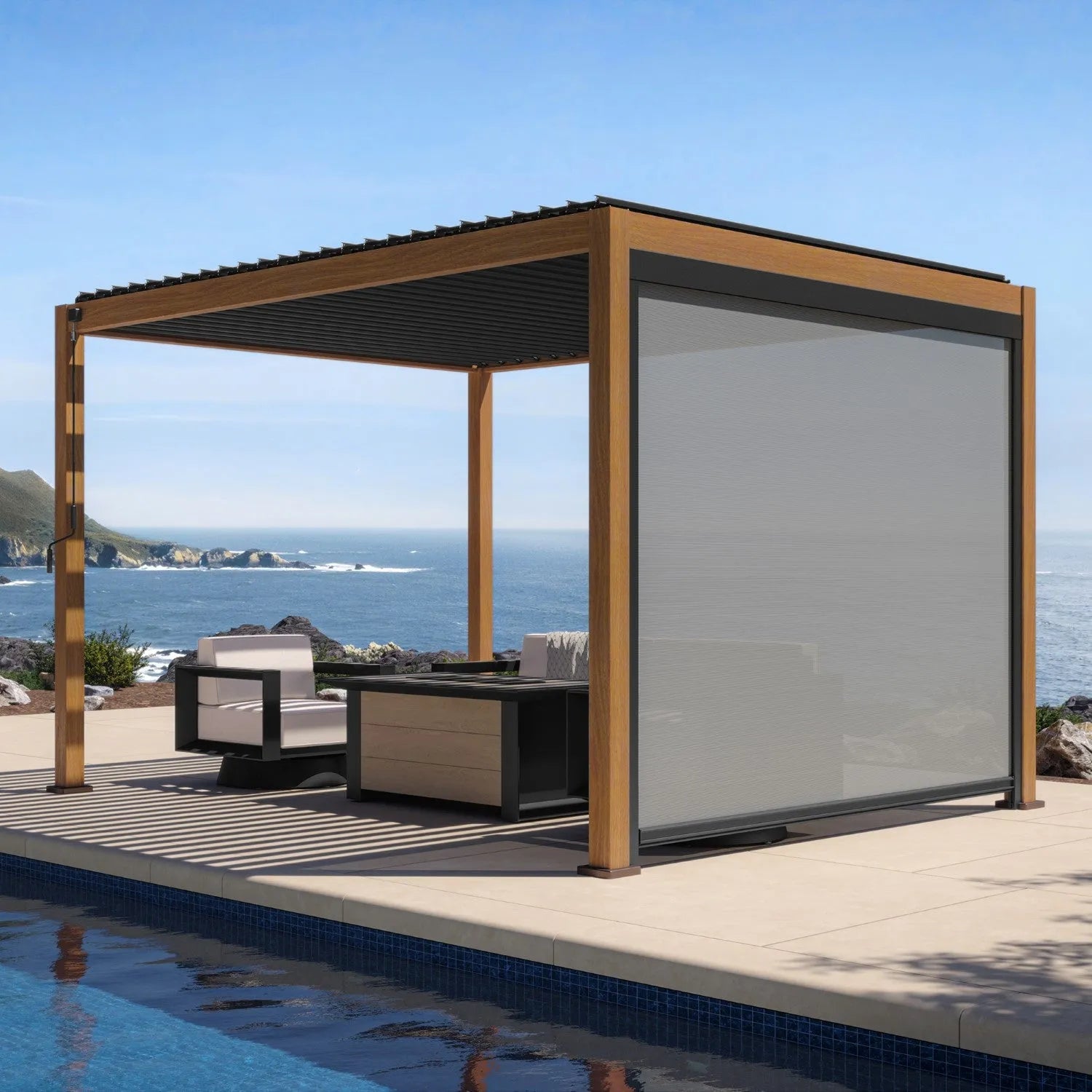 111 Accessory - 10' Pull down screen