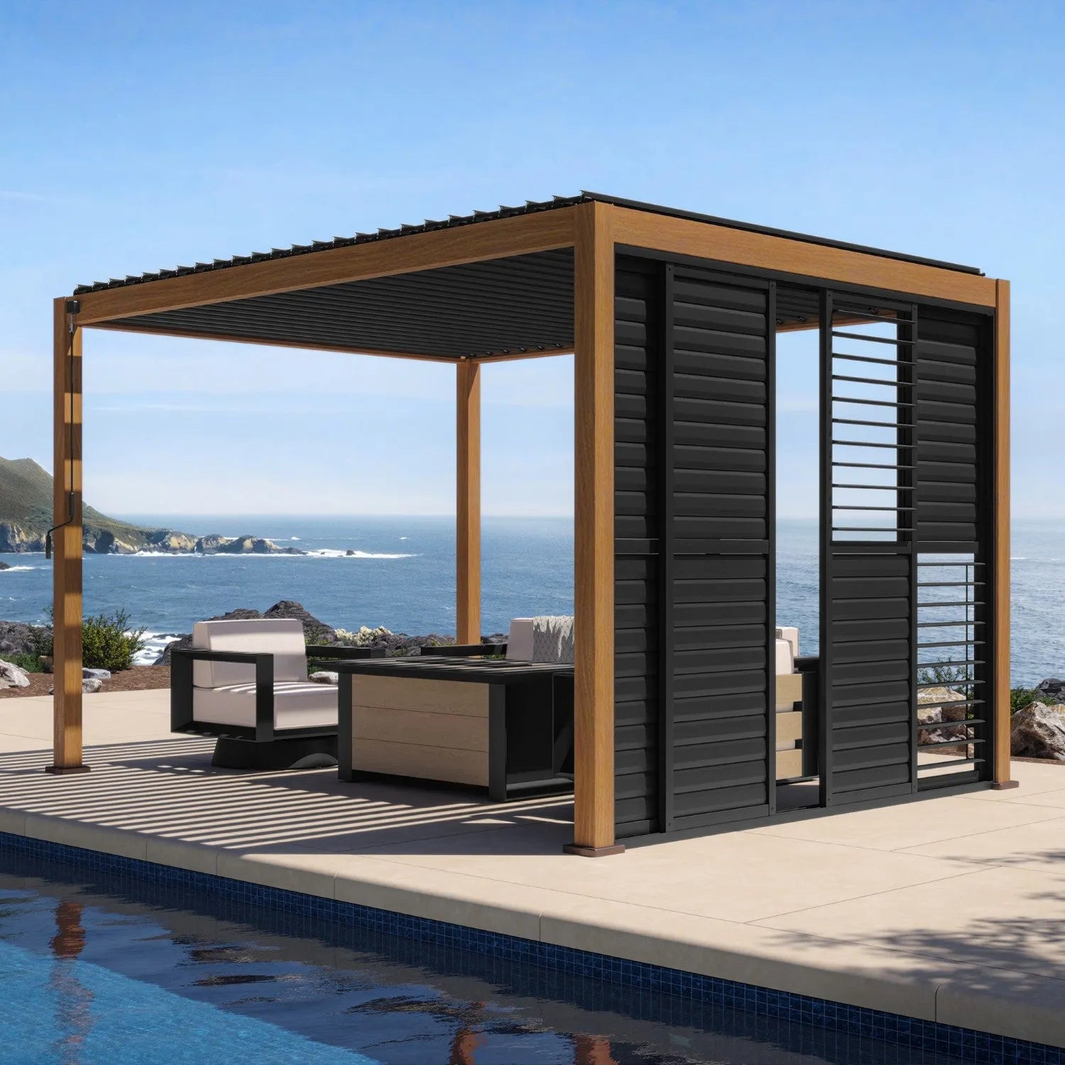 111 Accessory - 10‘ Sliding shutter door