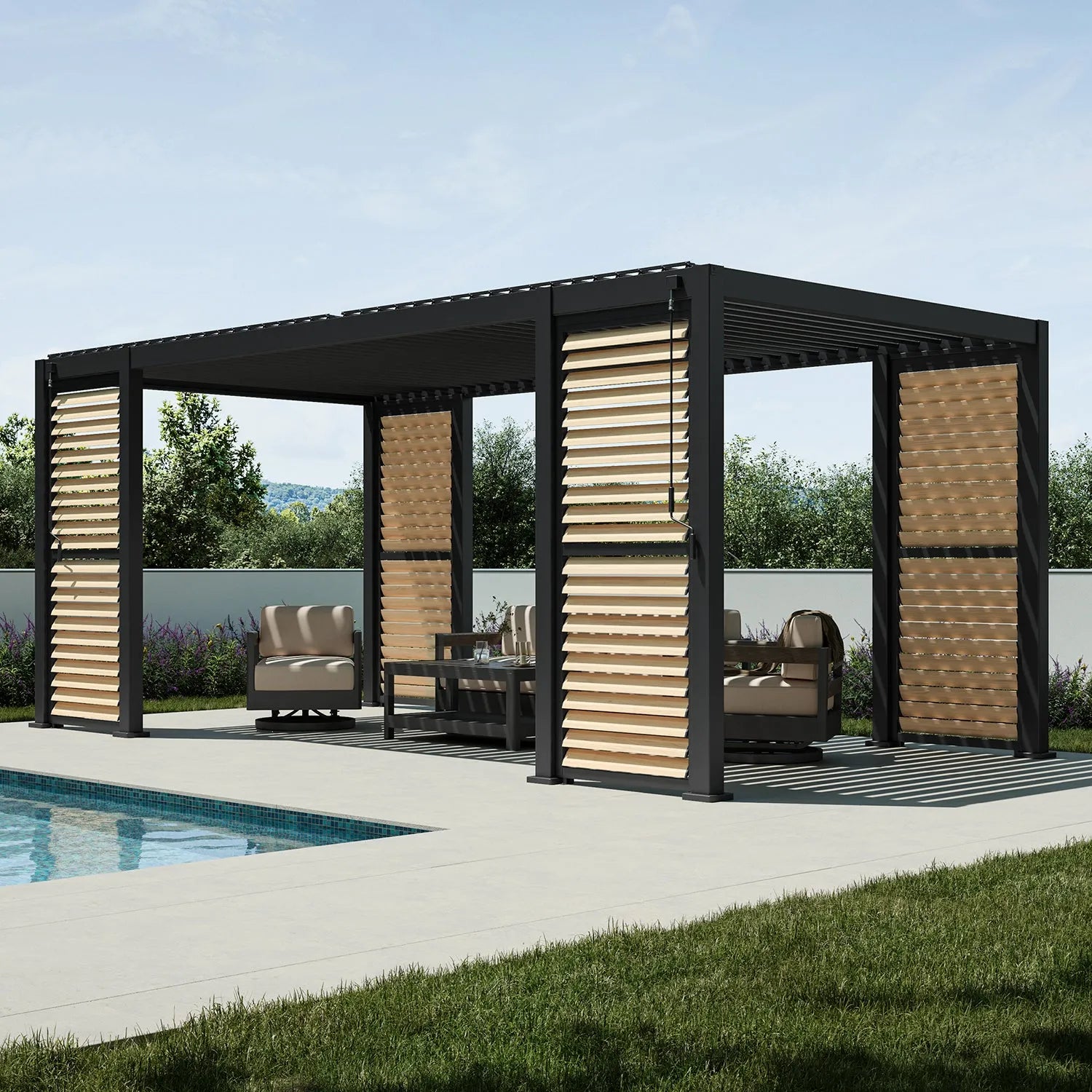 Mirador Outdoor 111S ViewScape 10'x20' Pergola - Mirador Outdoor
