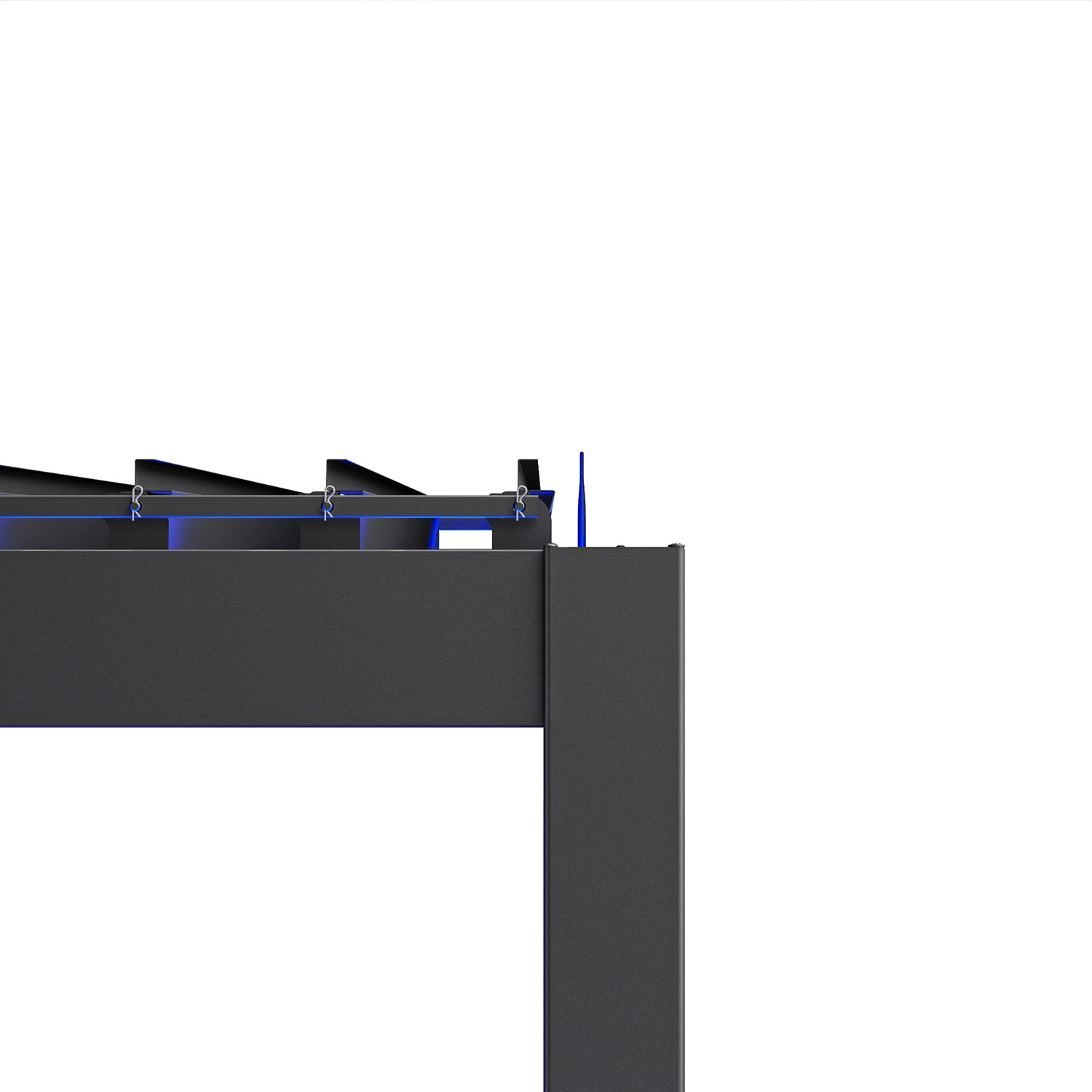 MIRADOR 111S E-MOTION 10'x13' PERGOLA - CHARCOAL