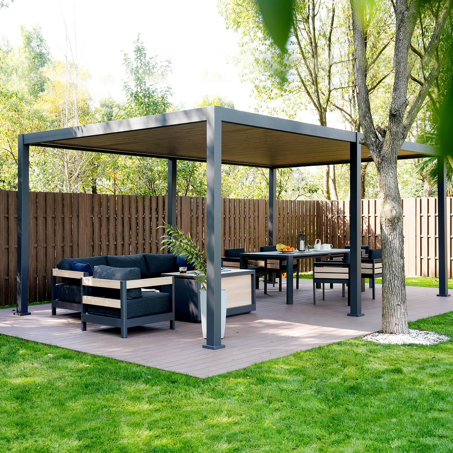 MIRADOR 12'x20' 111A LED Gazebo