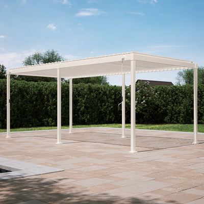 Mirador 80S 10'x20' Latte Pergola