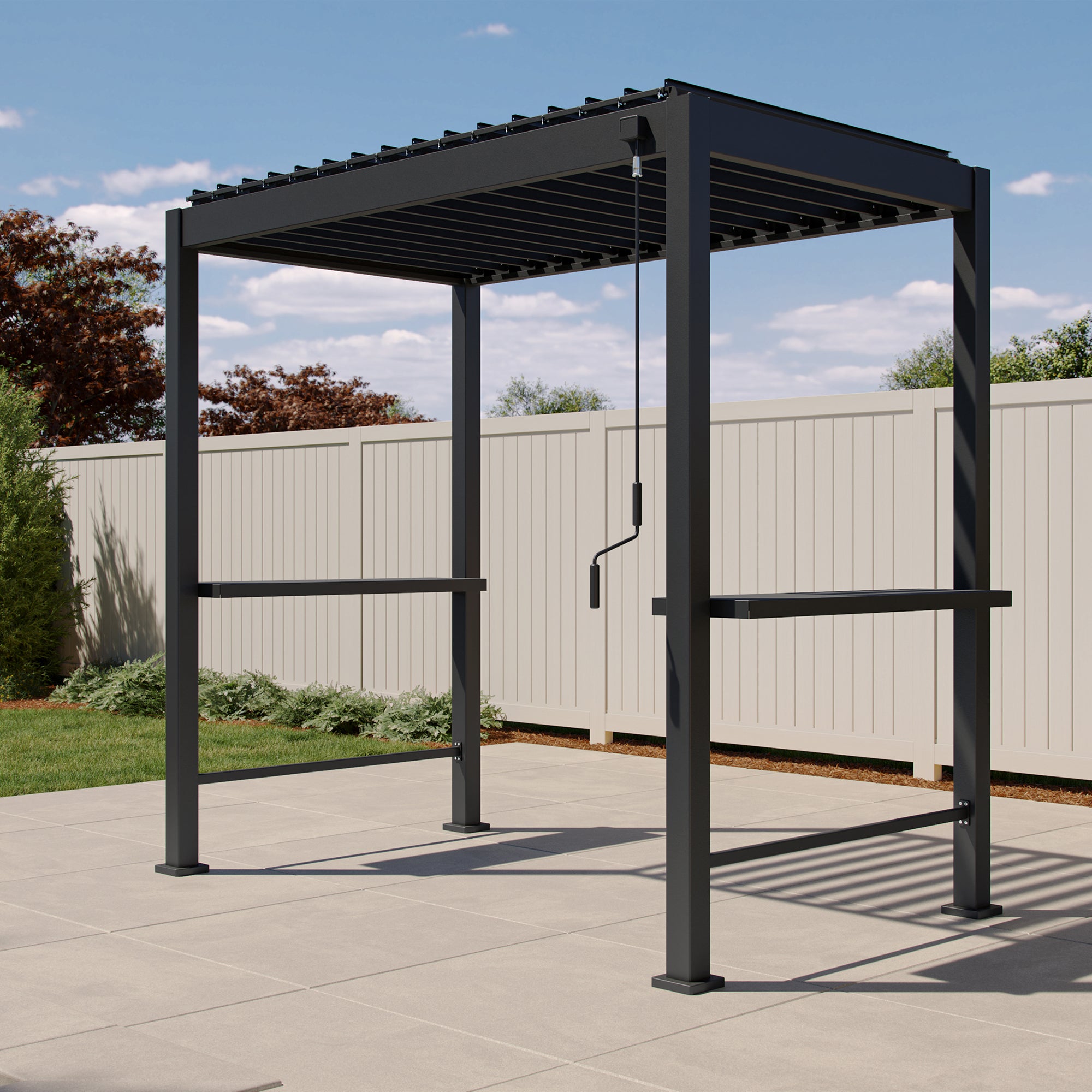 Mirador 88 Grill S1 4.9'×8.2' Pergola