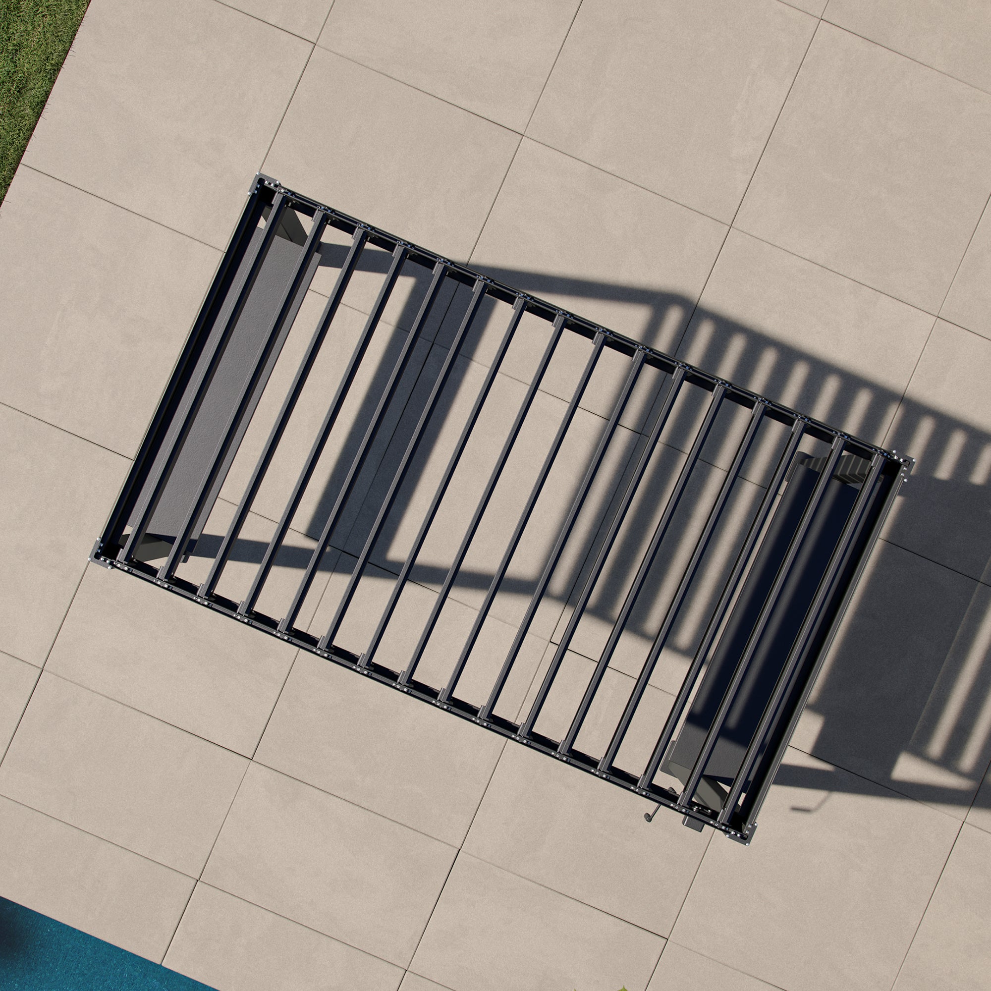 Mirador 88 Grill S1 4.9'×8.2' Pergola