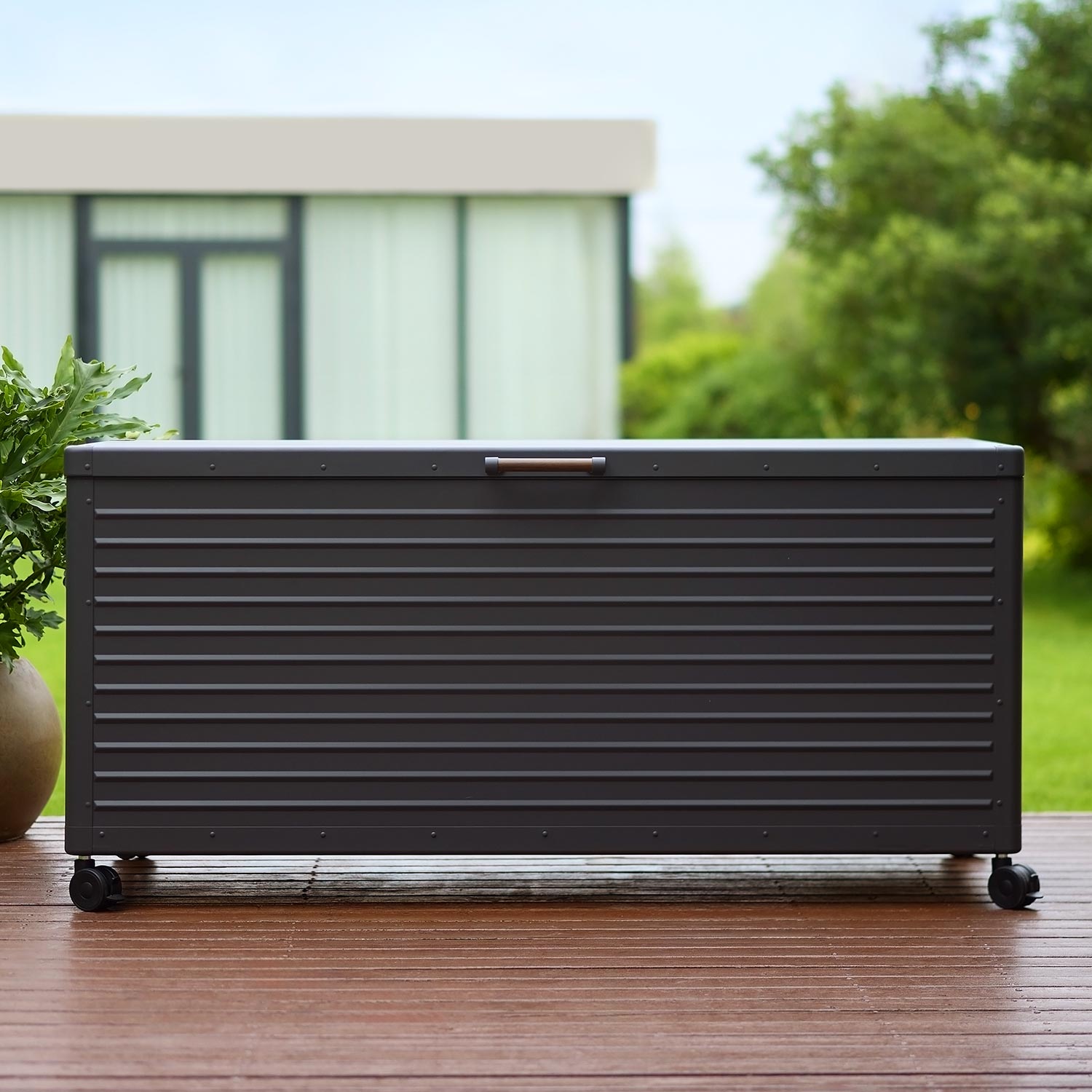 Mirador Outdoor Storage Series - Deck box horizon - 205 US Gallon