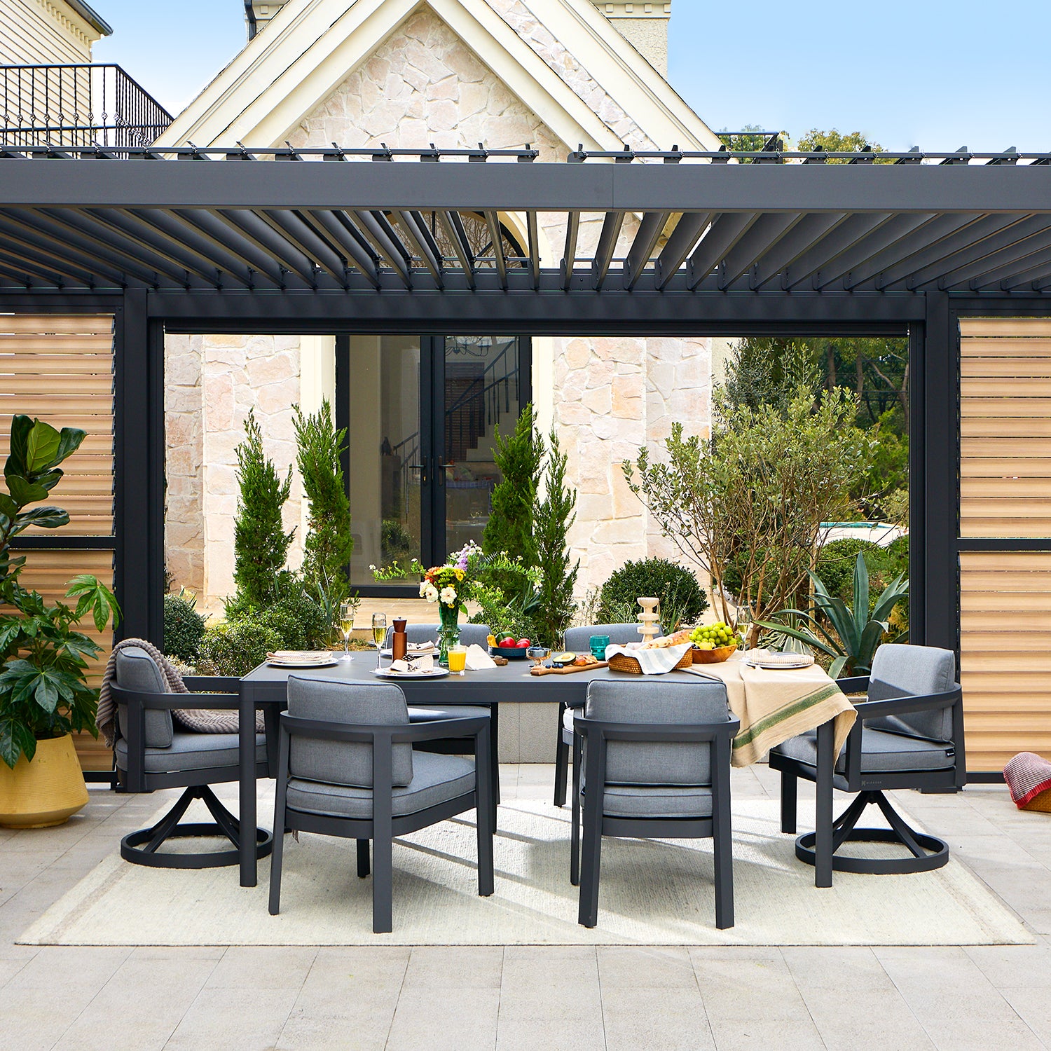 Mesa 7-Piece Dining Set - Mirador Outdoor Furniture