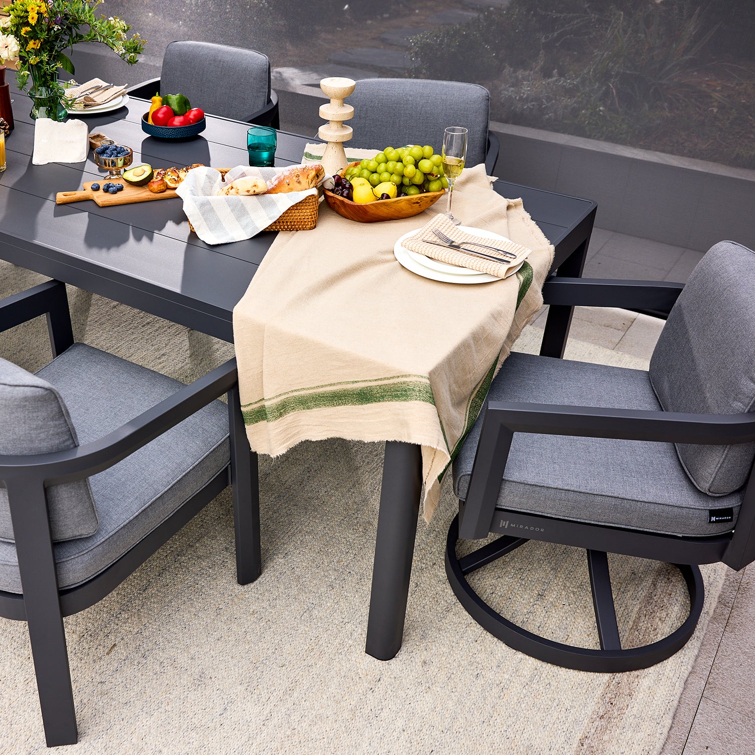Mesa 7-Piece Dining Set - Mirador Outdoor Furniture