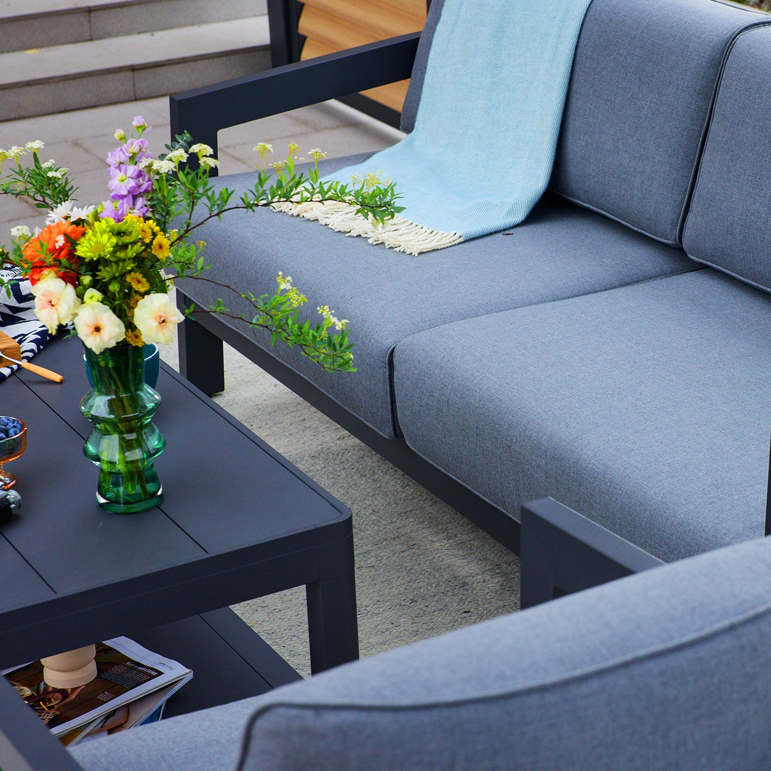 Mesa 4-Piece Seating Set - Mirador Outdoor Furniture