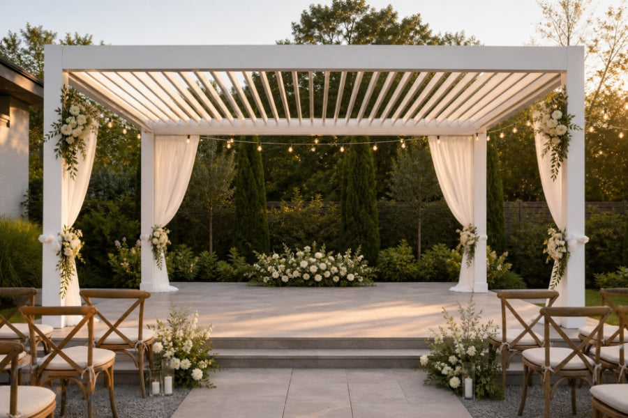 6 Gorgeous Wedding Pergola Ideas to Elevate Your Ceremony