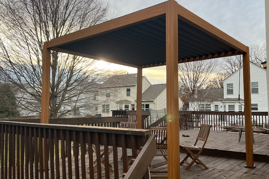 mirador pergola for fall