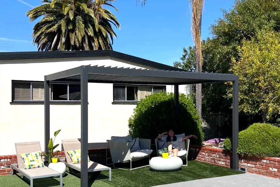 best adjustable louvered pergola