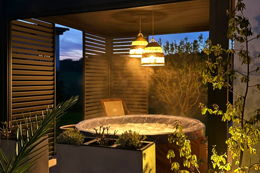 mirador louvered pergola