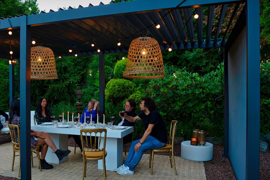 mirador louvered pergola