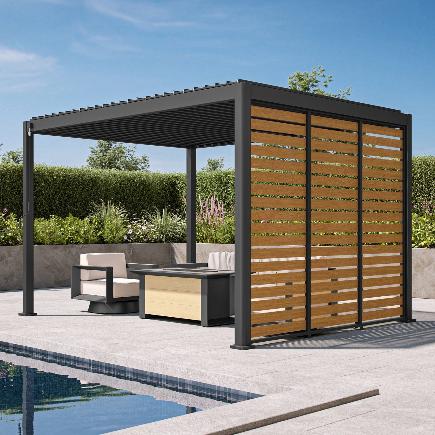 MIRADOR ACCESSORY | 111 Accessory - 1/3 10' Fixed shutter wall