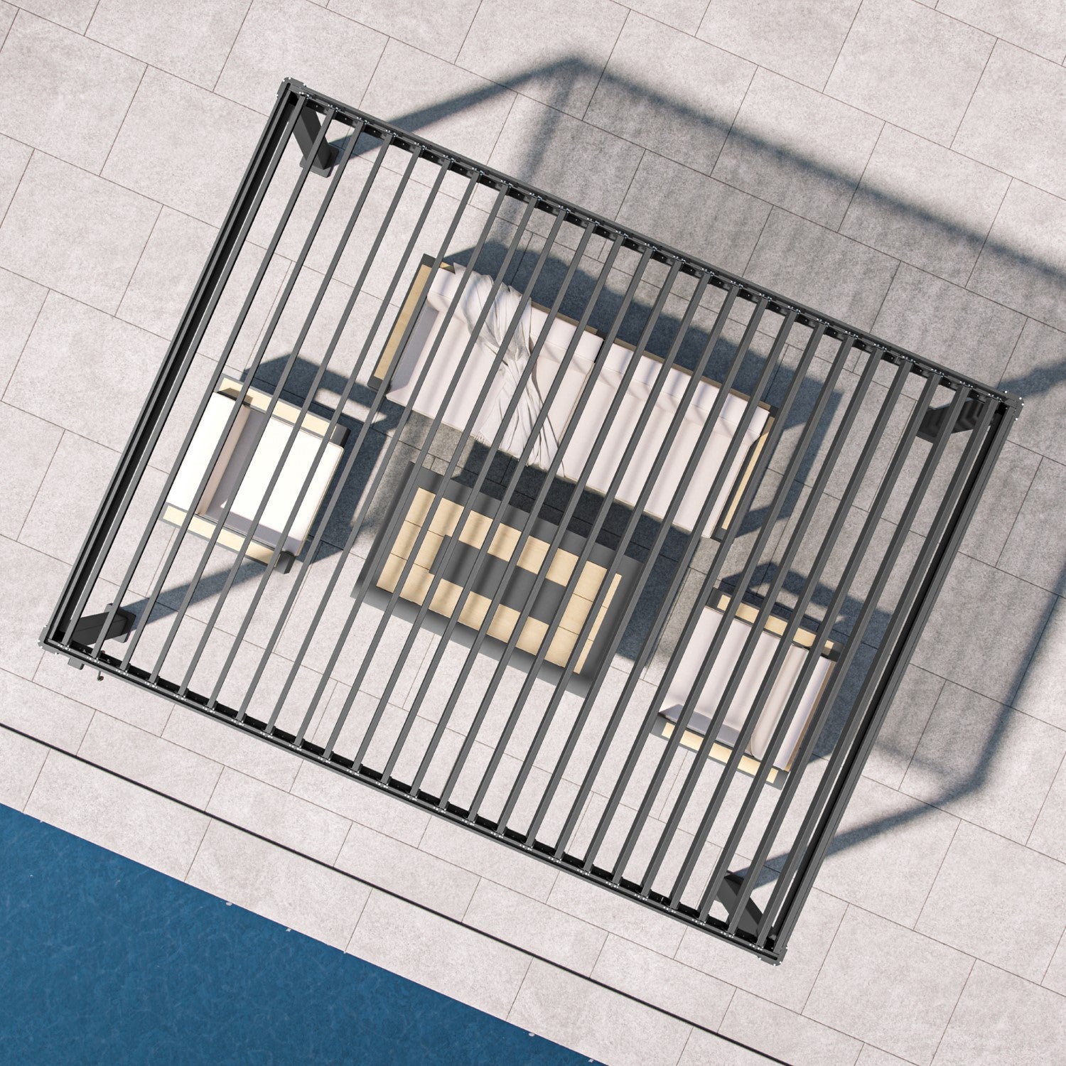 MIRADOR 111S 10'x13' PERGOLA