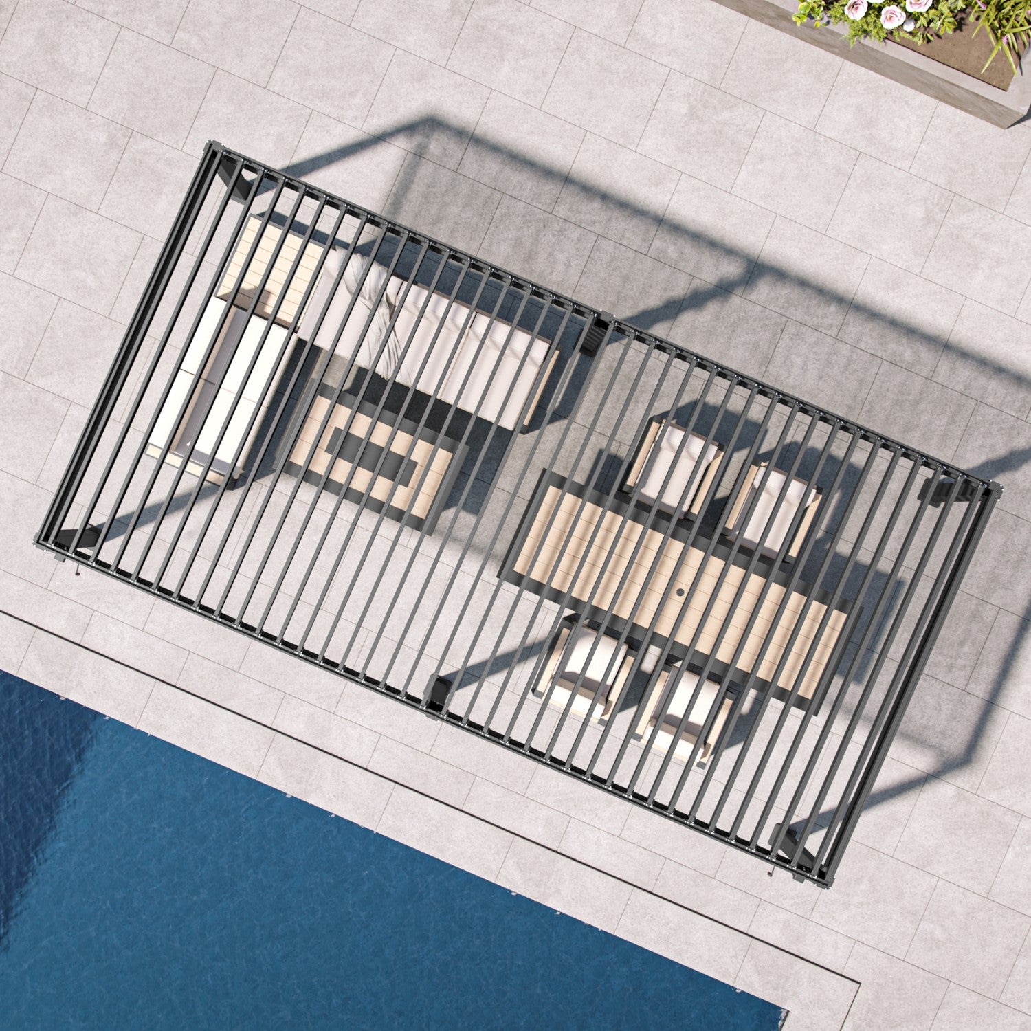 MIRADOR 111SR 10'x20'  PERGOLA