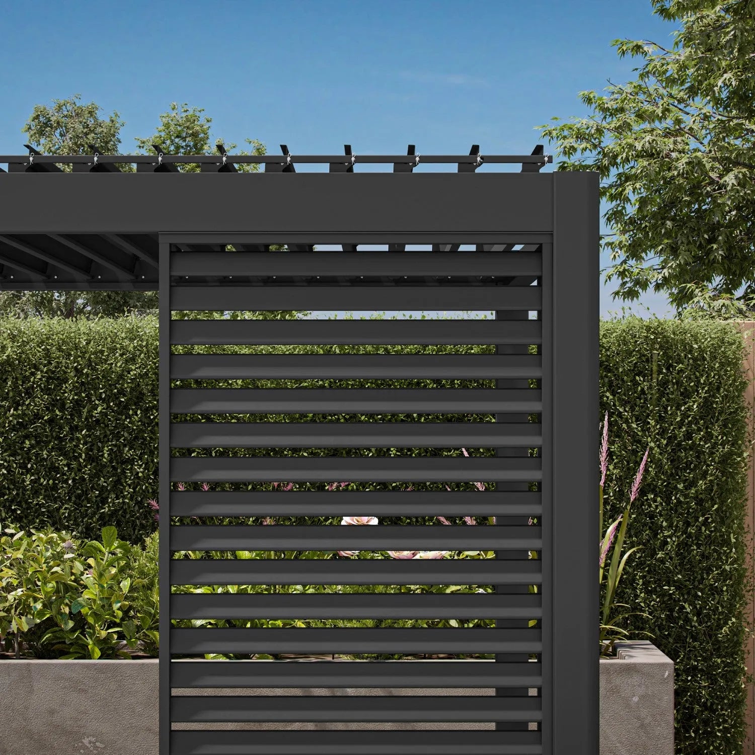 111 Accessory - 1/3 10' Fixed shutter wall