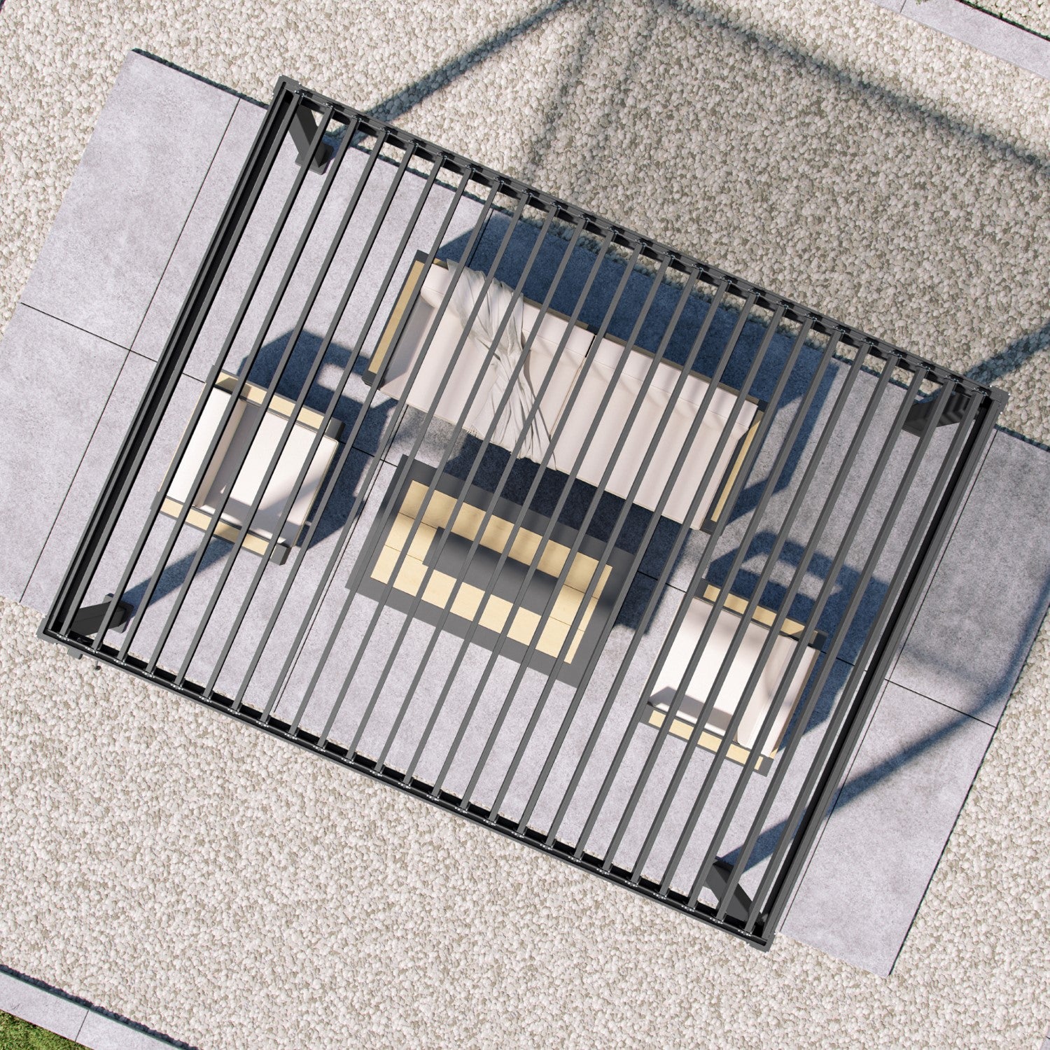 Mirador Outdoor 111S 10'x13' CHERRY OAK PERGOLA