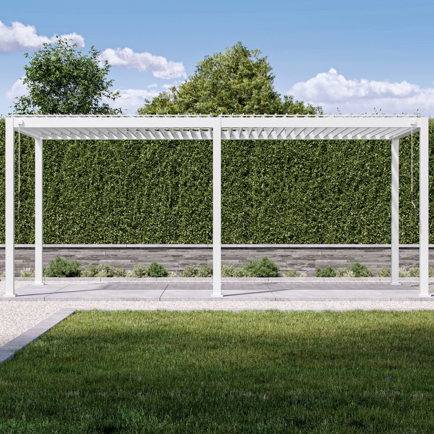 MIRADOR 111S 10'x20' CHERRY OAK PERGOLA