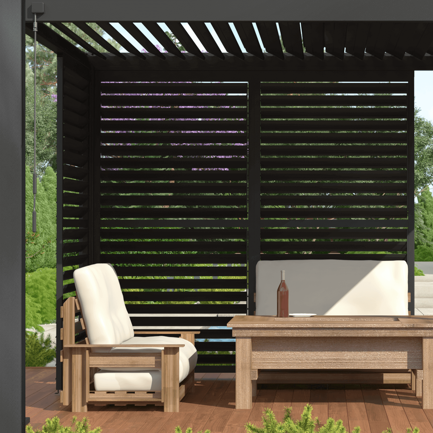 111 Accessory - 1/3 13' Shutter wall