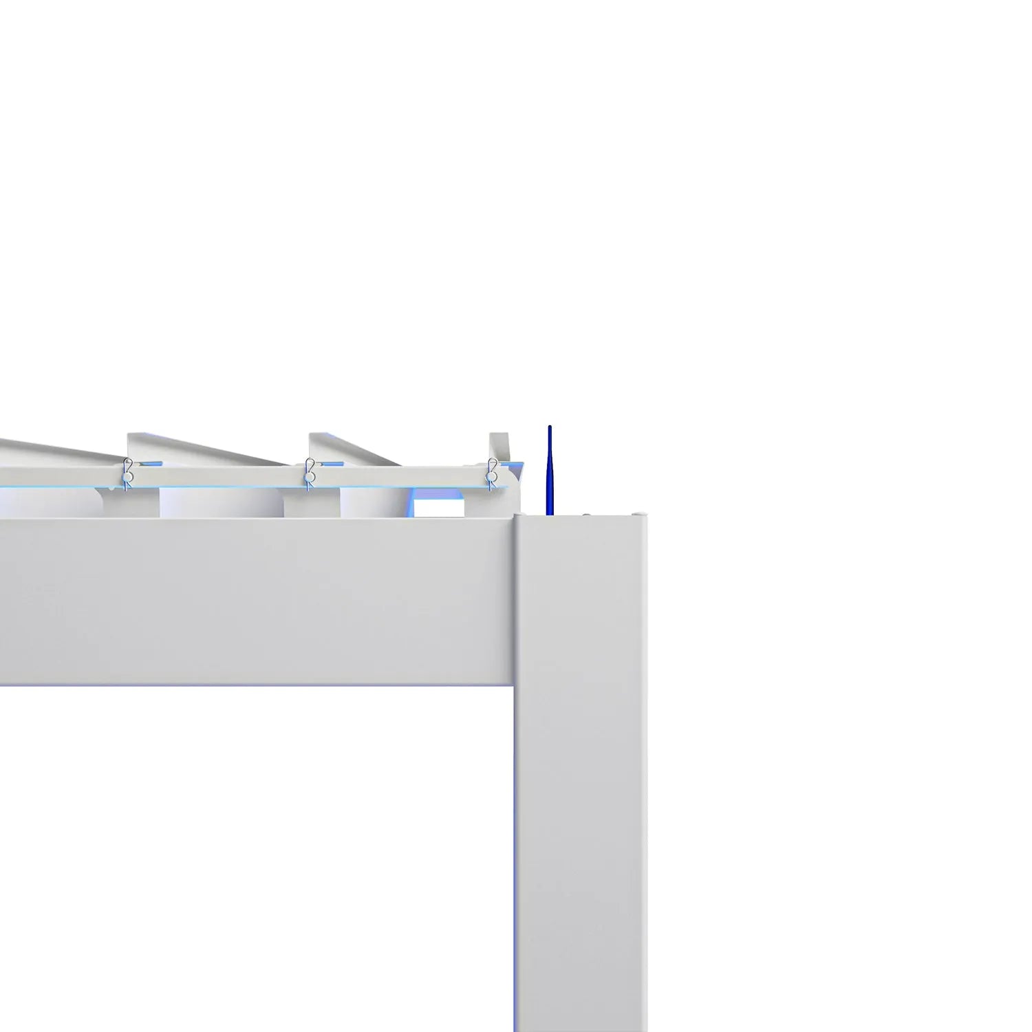 Mirador Outdoor 111S E-motion 10'x13' pergola - white