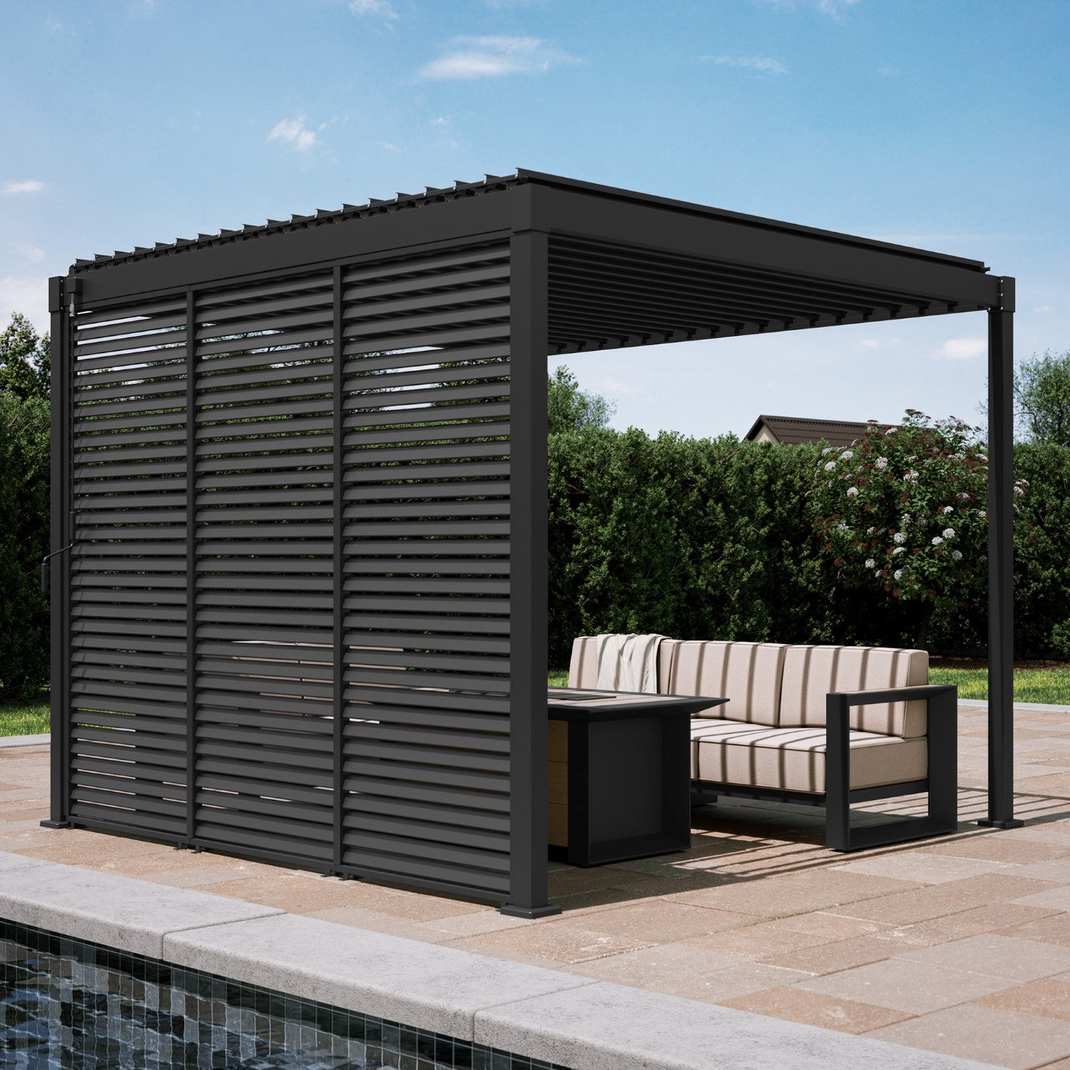 80/88 Accessory - 1/3 10' Fixed shutter wall