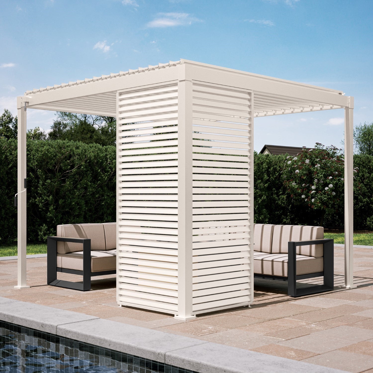 80/88 Accessory - 1/3 10' Fixed shutter wall