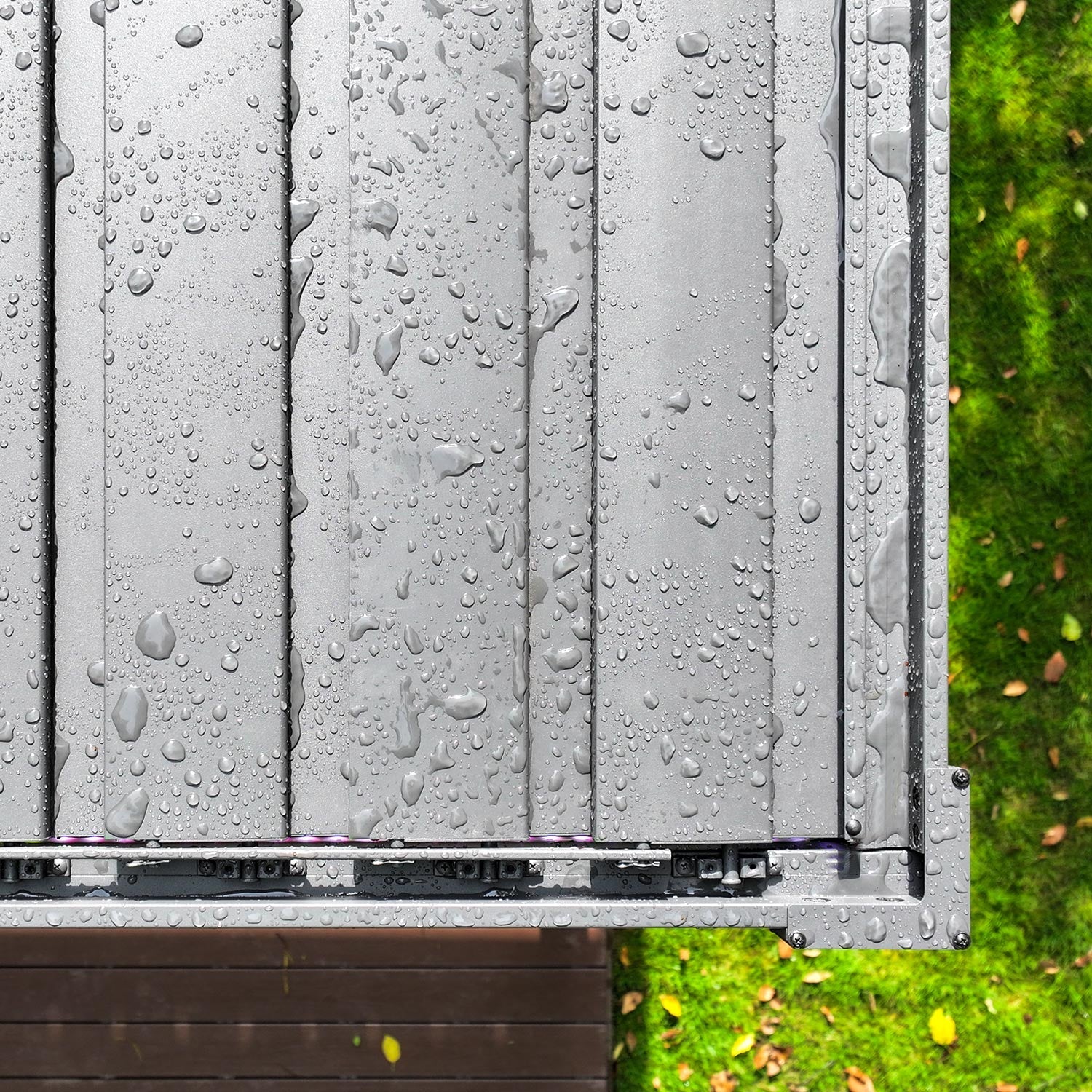 MIRADOR 111DA 10'x10' WHITE PERGOLA