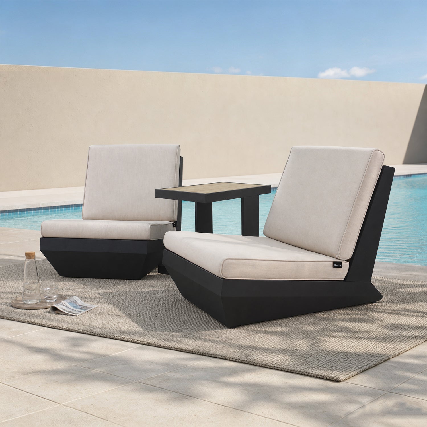 Cliff 3-Piece Conversation Set - Mirador Outdoor Furniture
