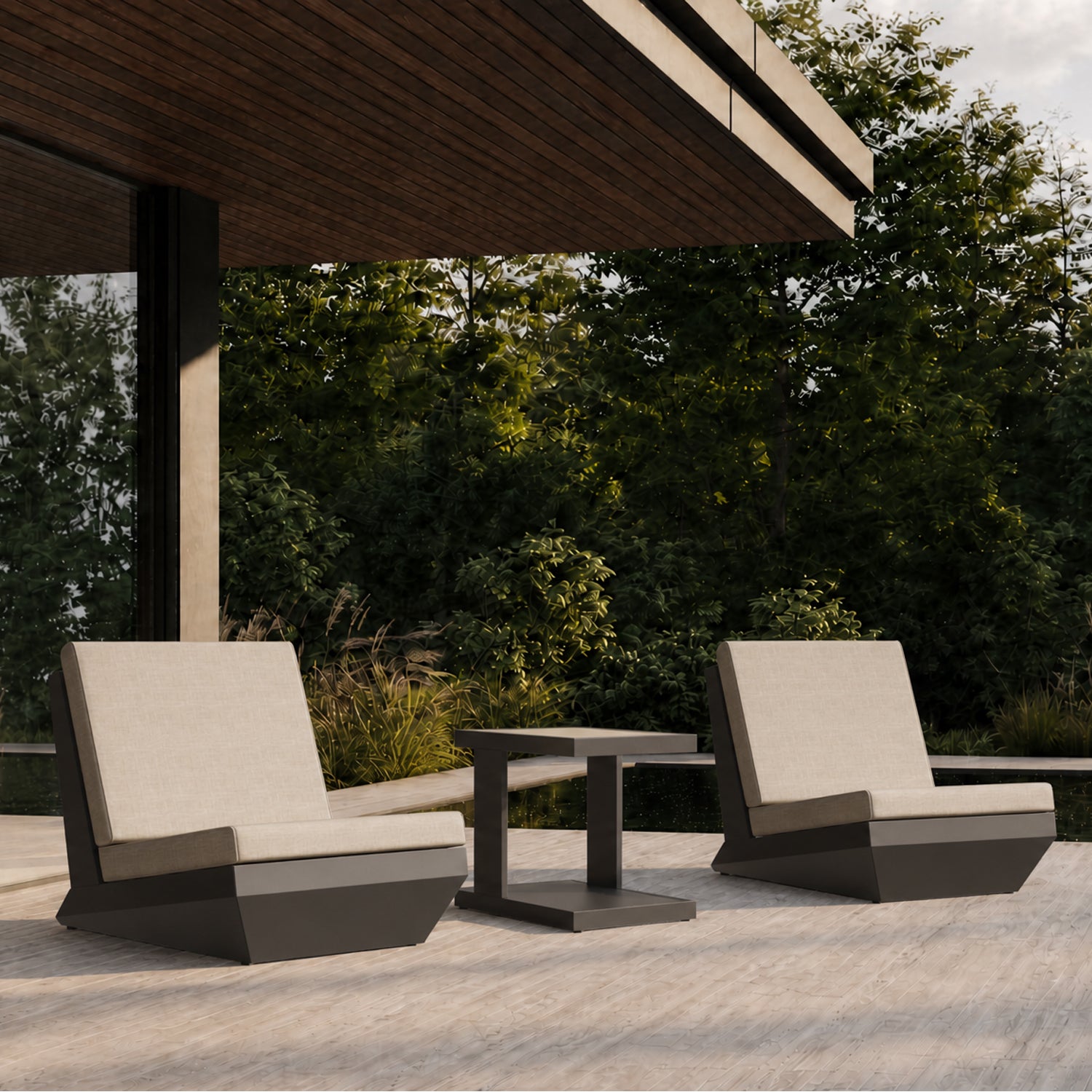 Cliff 3-Piece Conversation Set - Mirador Outdoor Furniture
