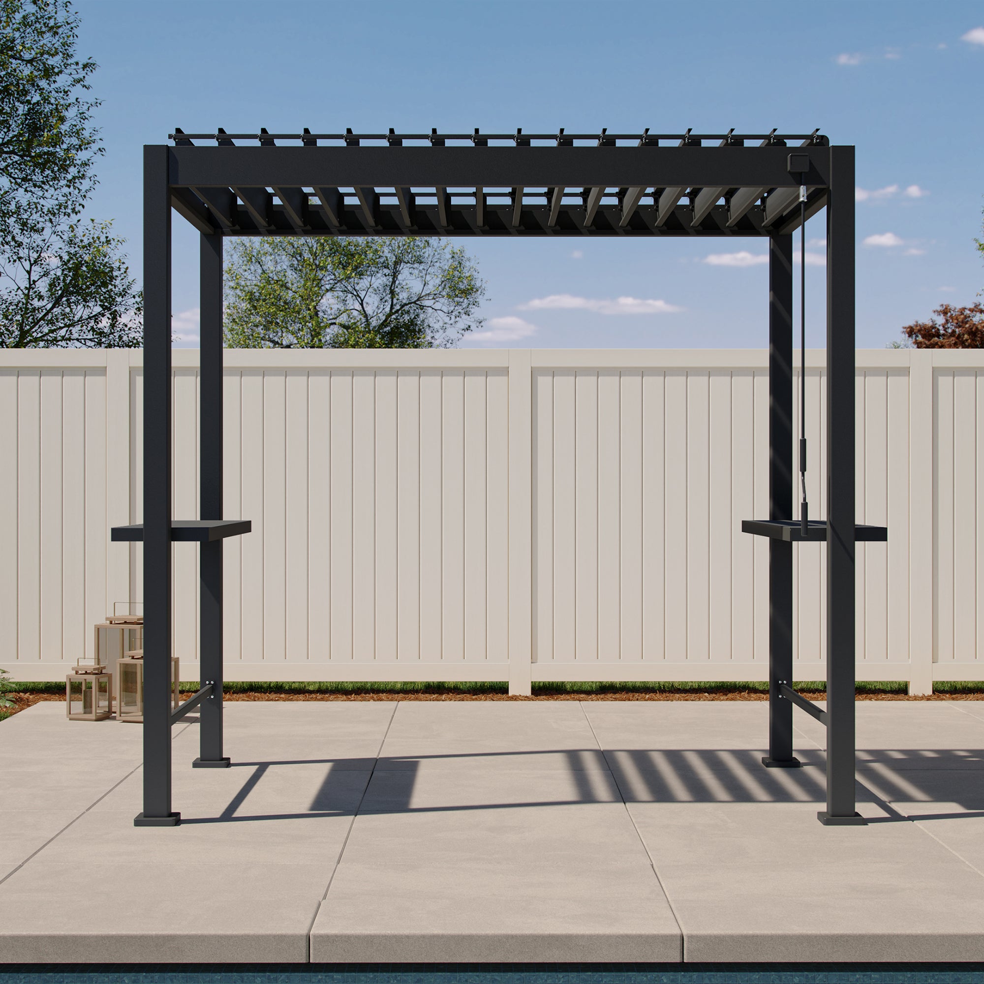 Mirador 88 Grill S1 4.9'×8.2' Pergola