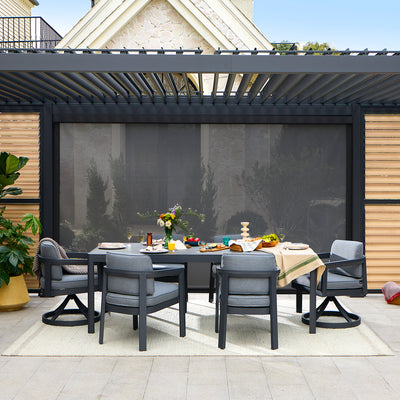 Mesa 7-Piece Dining Set - Mirador Outdoor Furniture