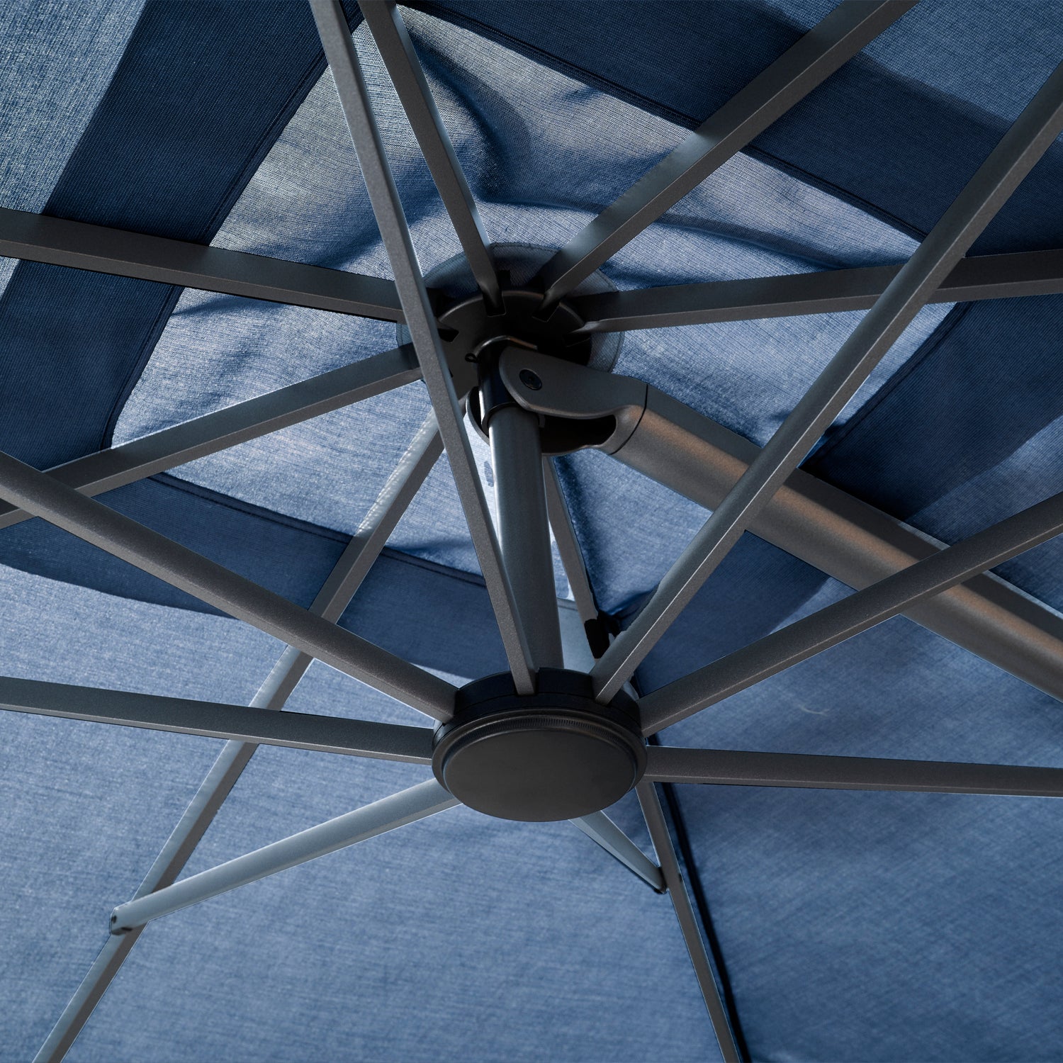 Mirador Novara 10'x10' Cantilever Indigo Color