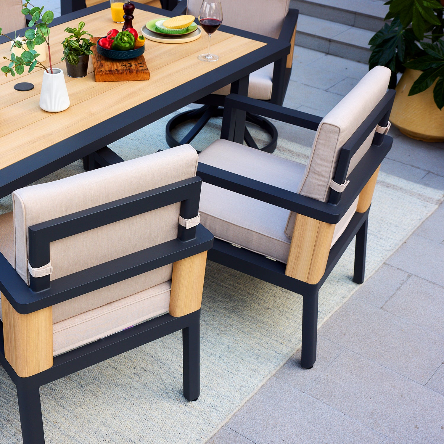 Siena 7-Piece Dining Set - Mirador Outdoor Furniture