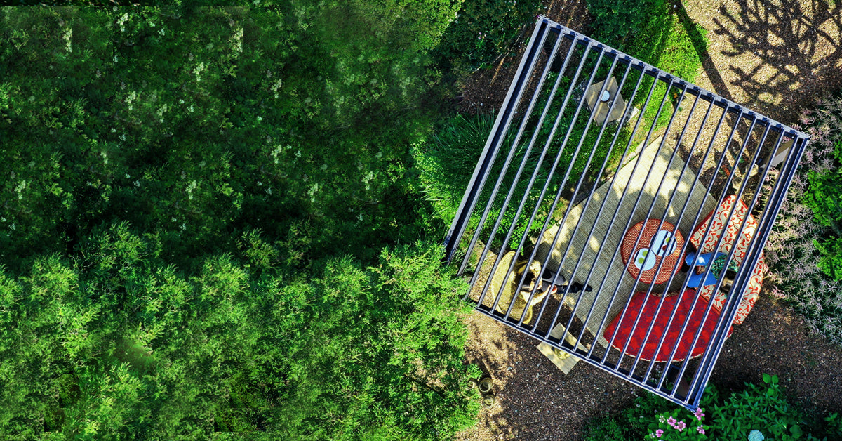 Adjustable Louvered Aluminum Pergola