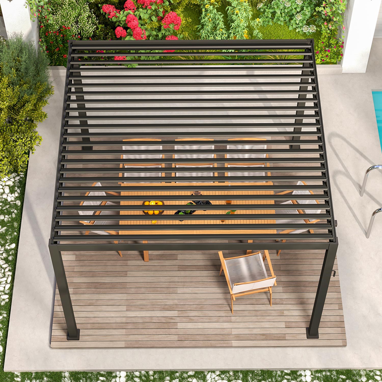 MIRADOR INFINITE 12'x12' PERGOLA
