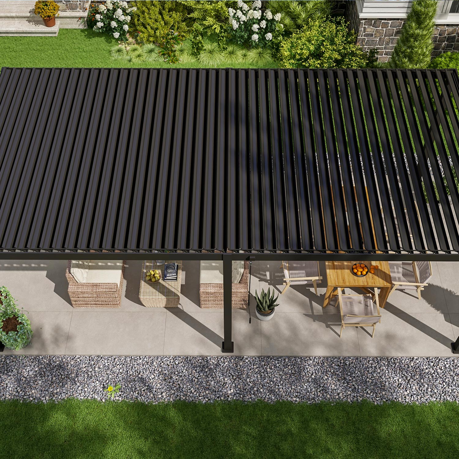 MIRADOR INFINITE 12'x24' PERGOLA