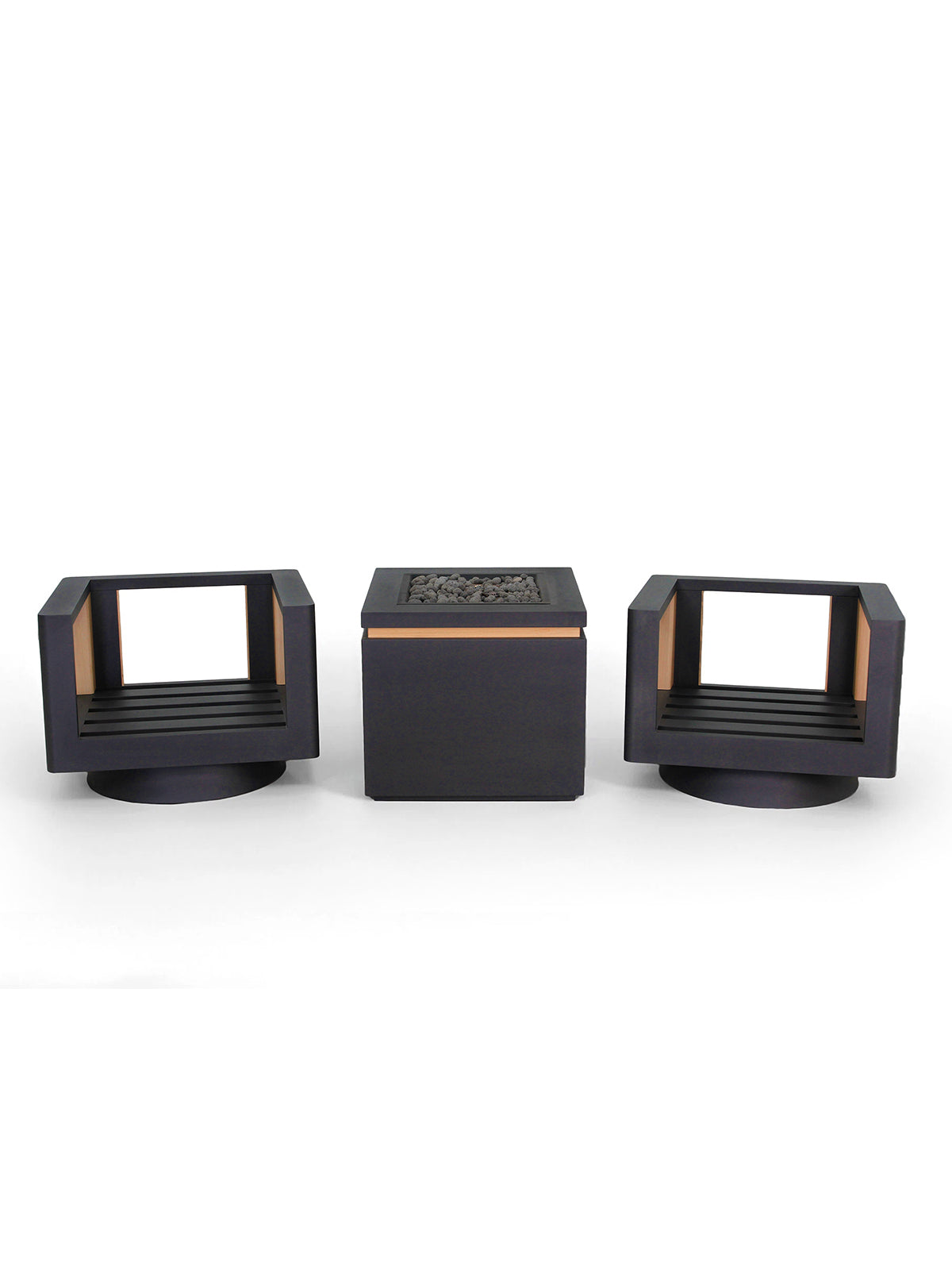 Siena 3-Piece Conversation Set - Mirador Outdoor Furniture
