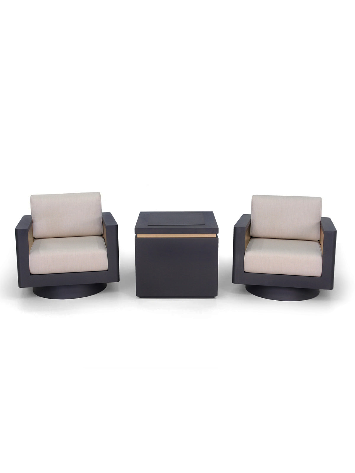 Siena 3-Piece Conversation Set - Mirador Outdoor Furniture